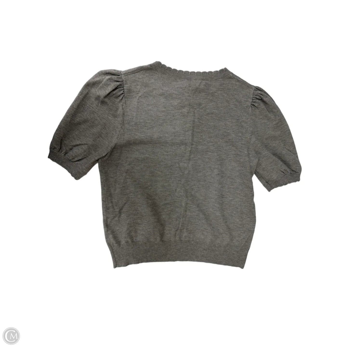 Sweater Cardigan By Clothes Mentor In Grey, Size: Xs