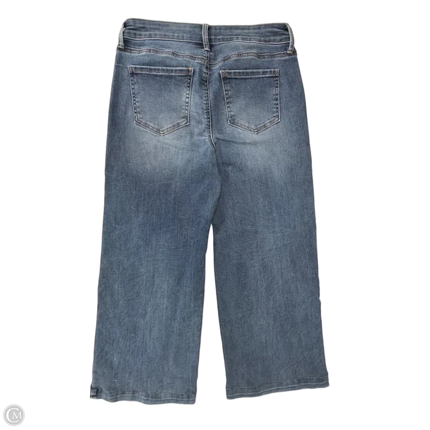 Jeans Wide Leg By Not Your Daughters Jeans In Blue Denim, Size: 4