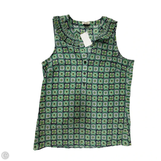 Tank Top By J. Crew In Green, Size: Xs