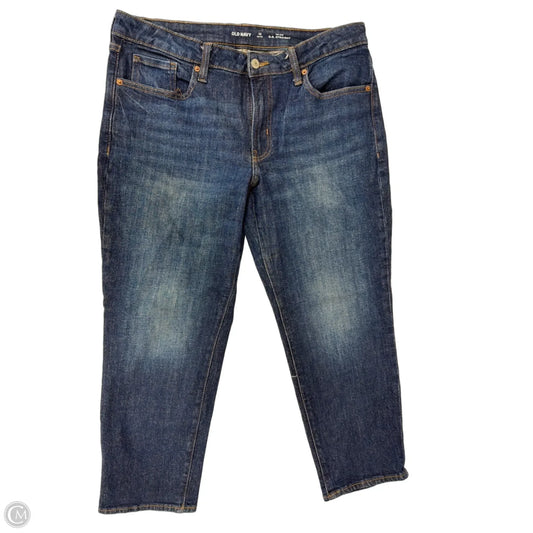 Jeans Straight By Old Navy In Blue Denim, Size: 12