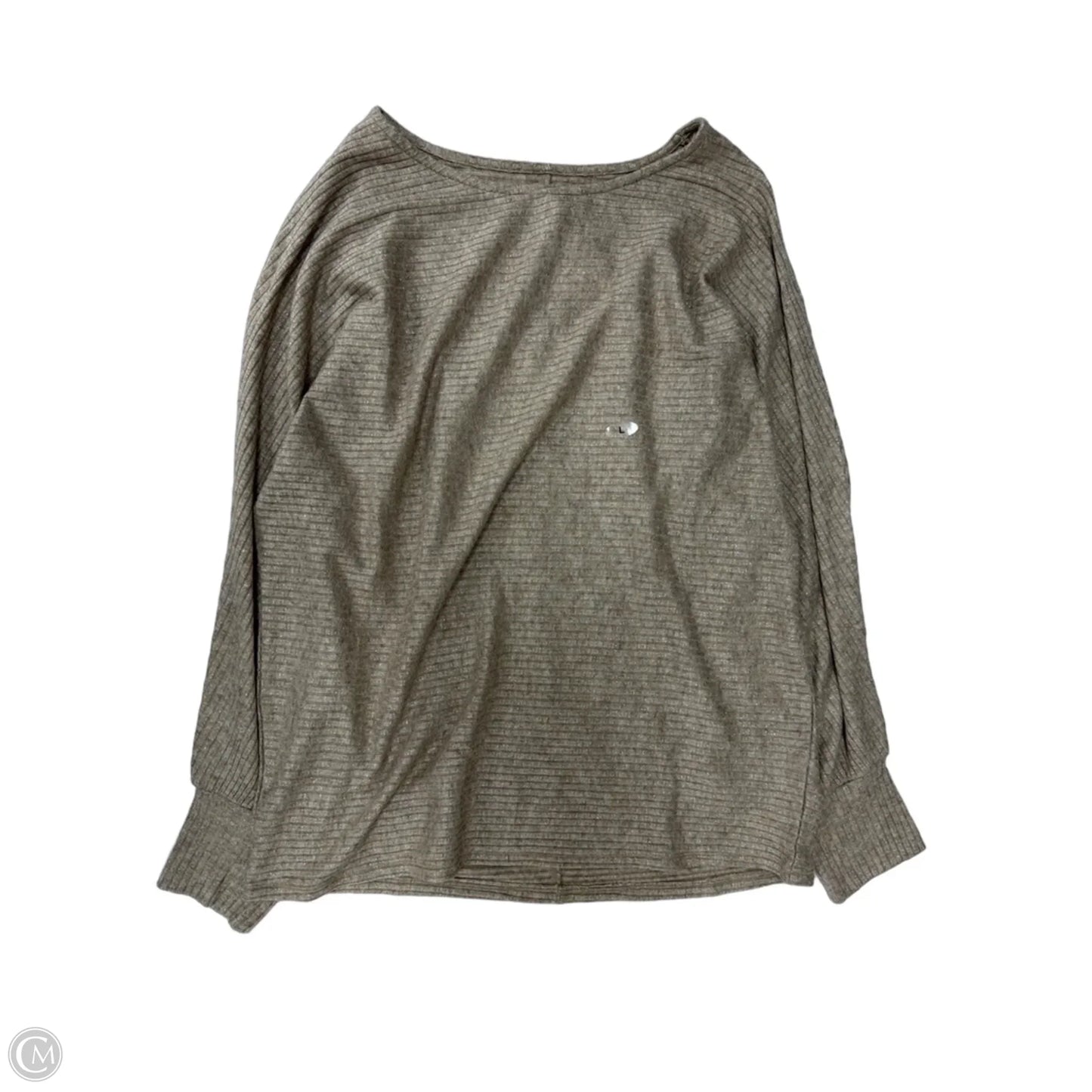 Top Long Sleeve By Maurices In Brown, Size: L