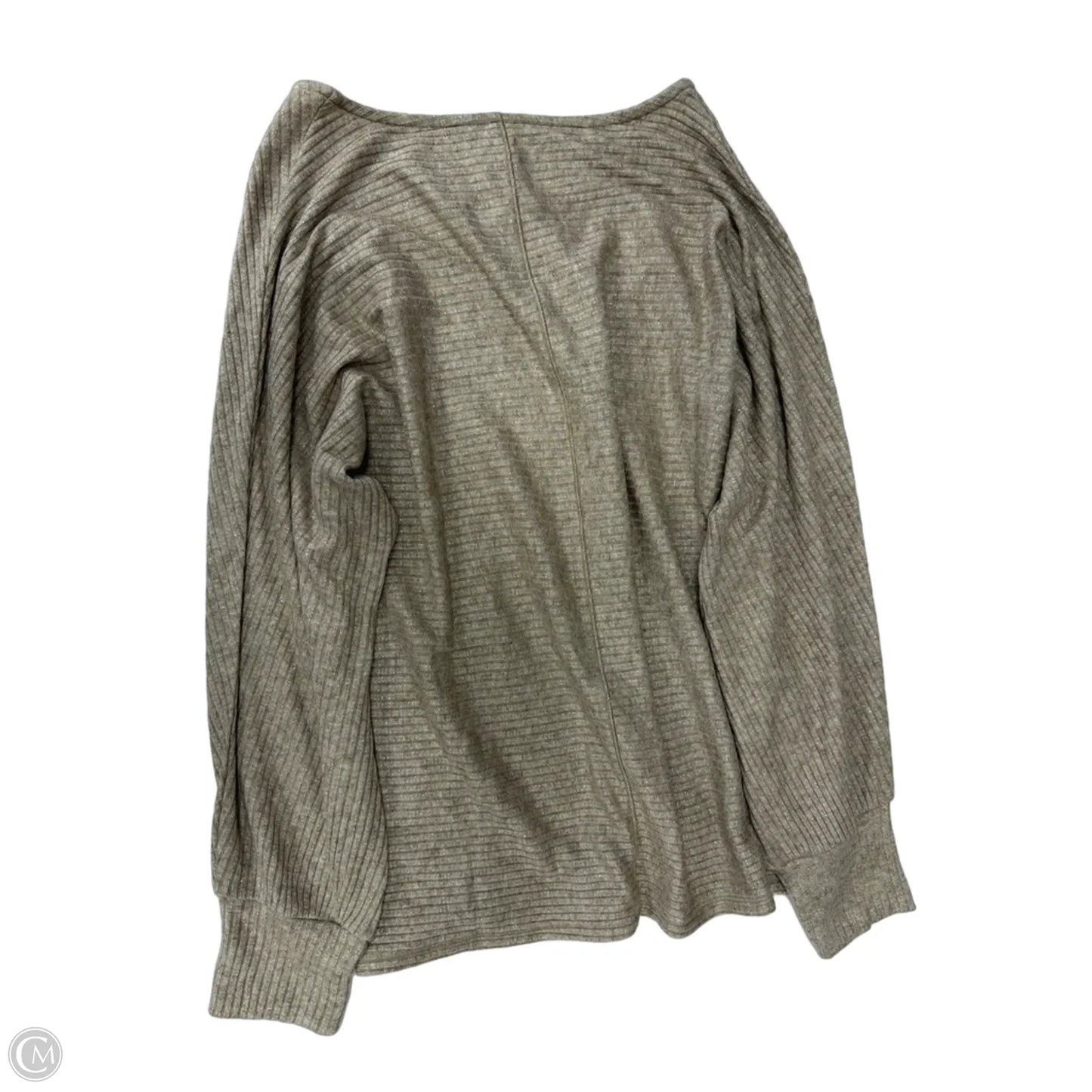 Top Long Sleeve By Maurices In Brown, Size: L