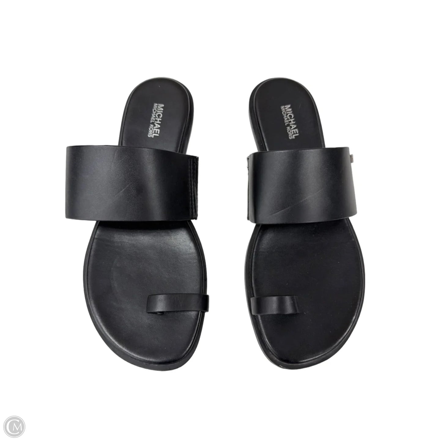 Sandals Designer By Michael Kors In Black, Size: 8.5