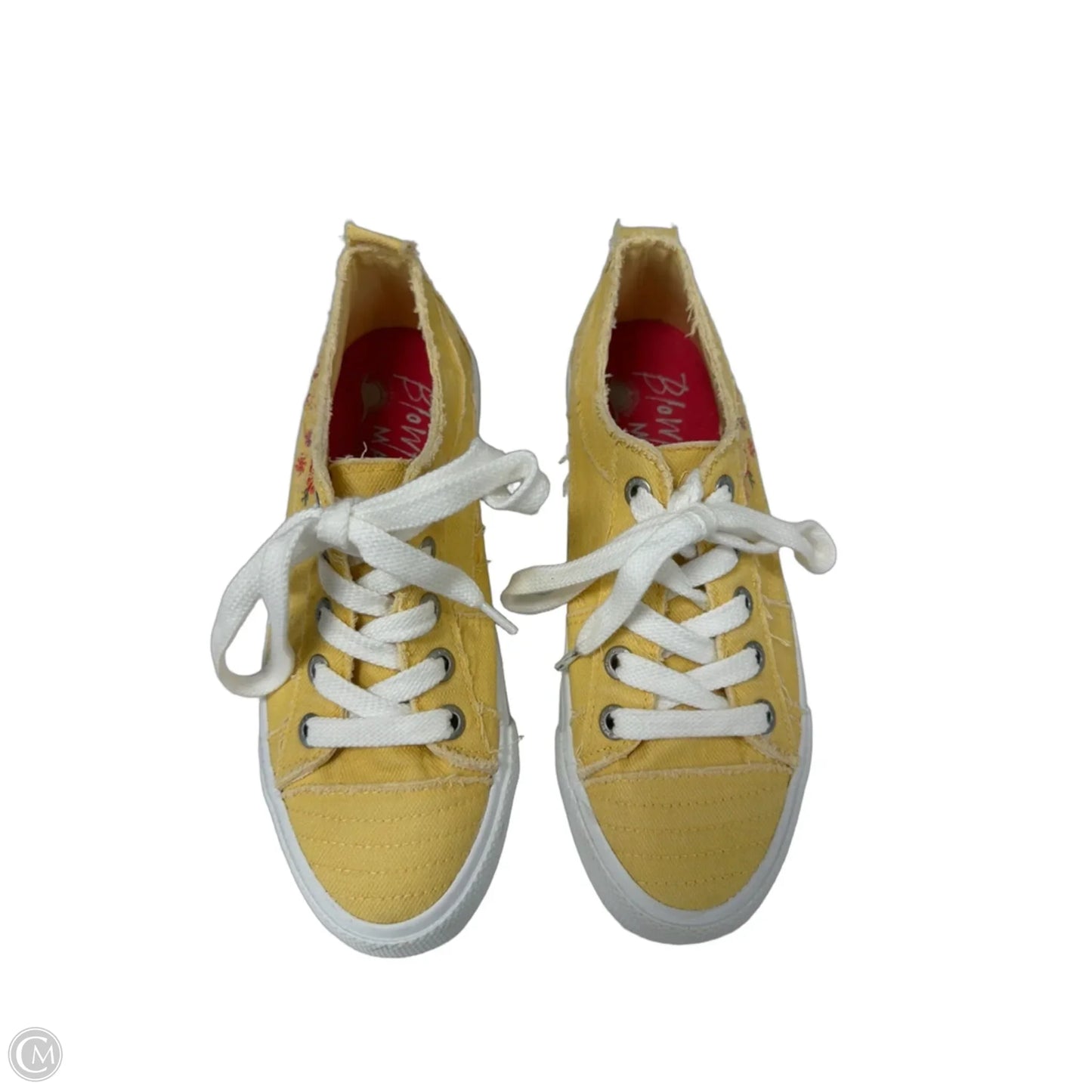 Shoes Sneakers By Blowfish In Yellow, Size: 7.5