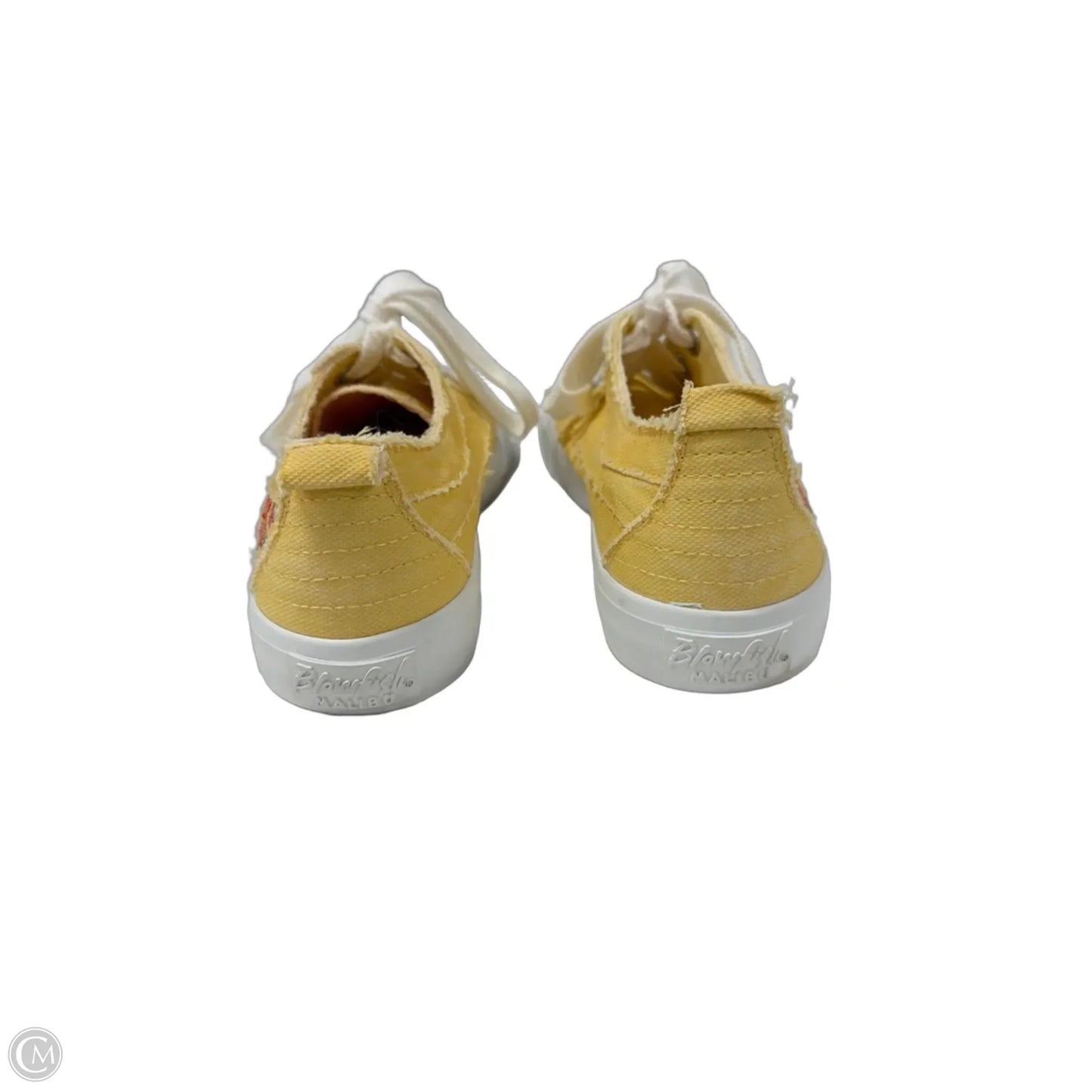Shoes Sneakers By Blowfish In Yellow, Size: 7.5