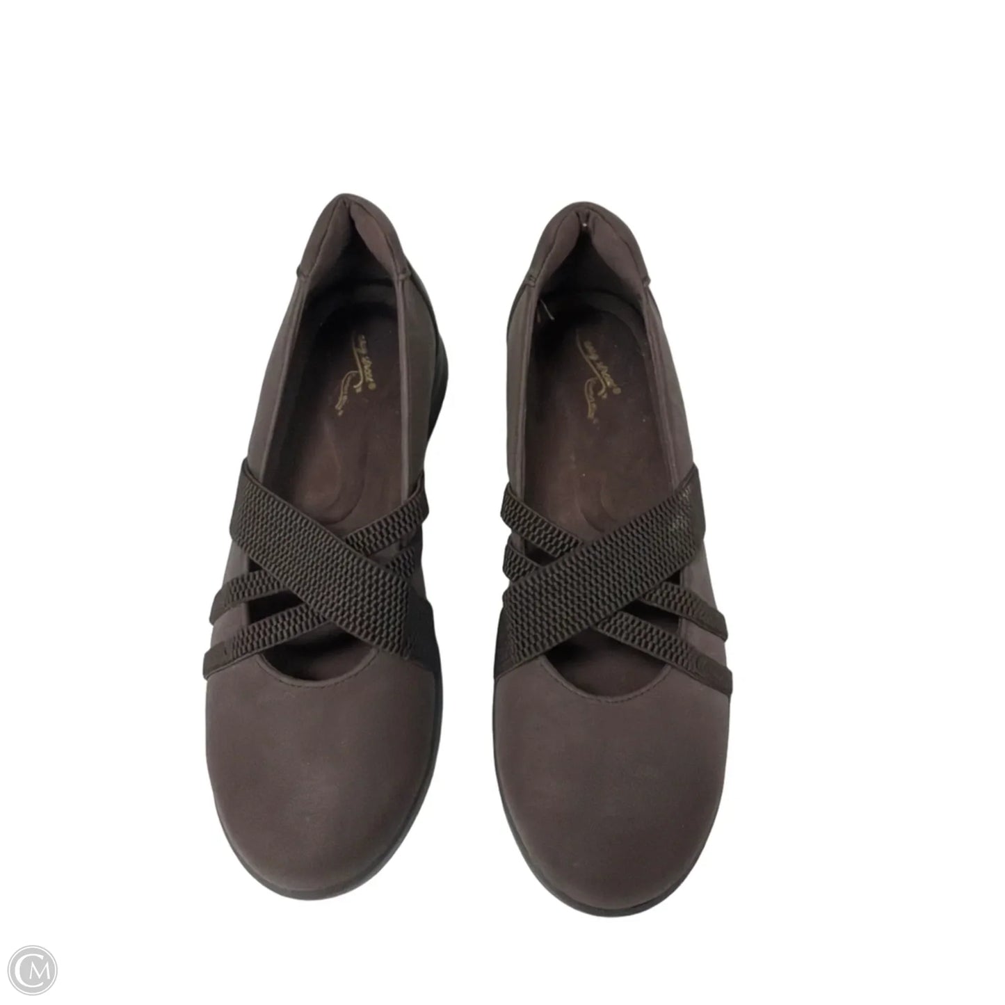 Shoes Flats By Easy Street In Brown, Size: 8