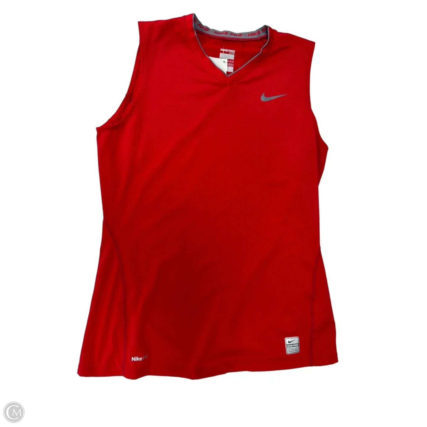 Athletic Tank Top By Clothes Mentor In Red, Size: M
