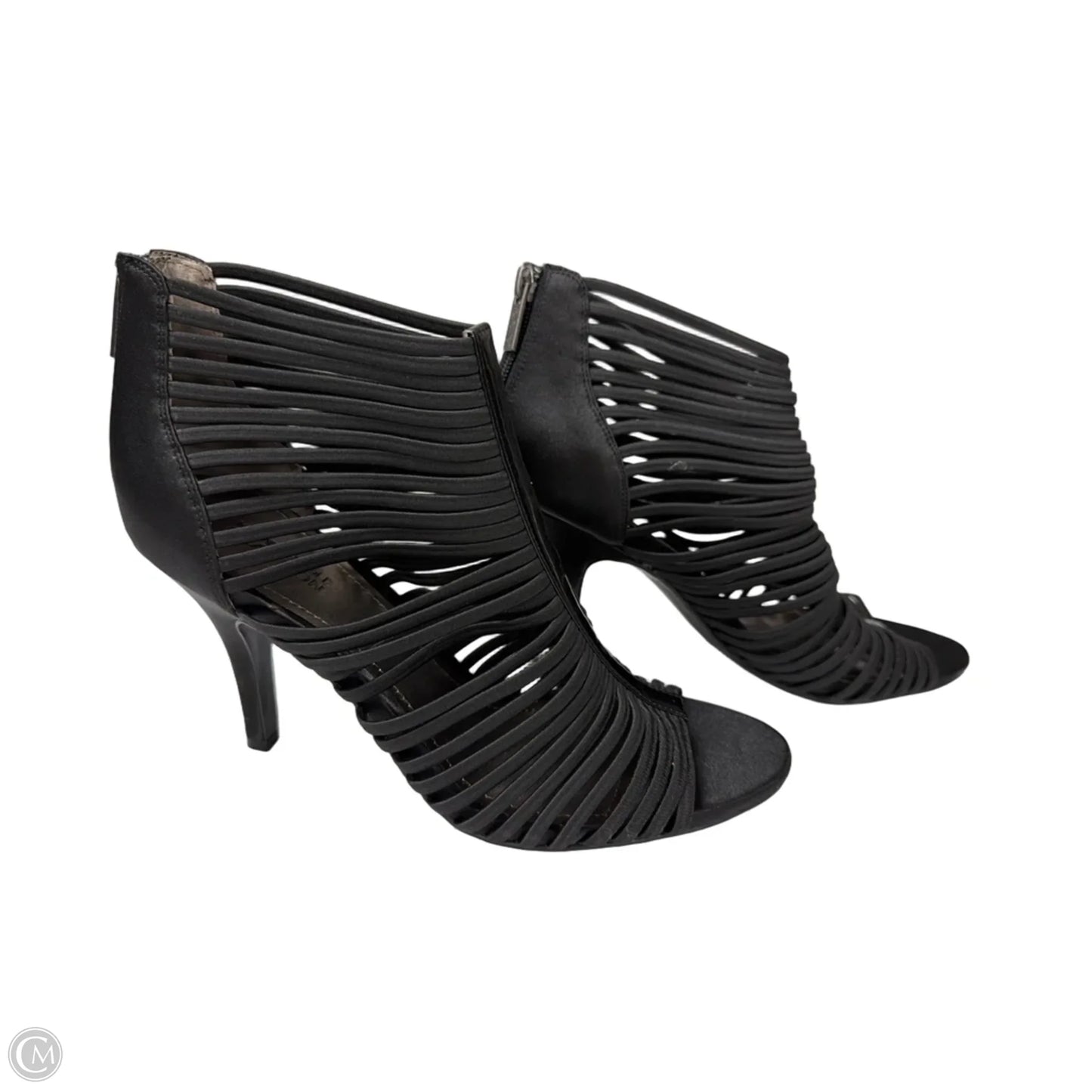 Sandals Heels Stiletto By Kenneth Cole Reaction In Black, Size: 9.5