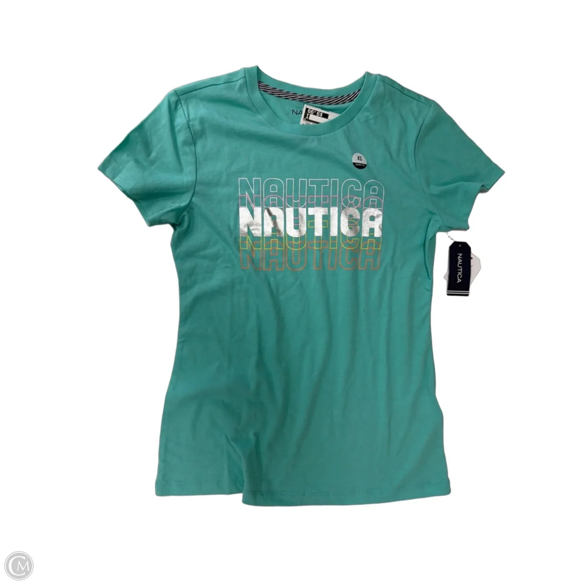 Top Short Sleeve Basic By Nautica In White, Size: Xs