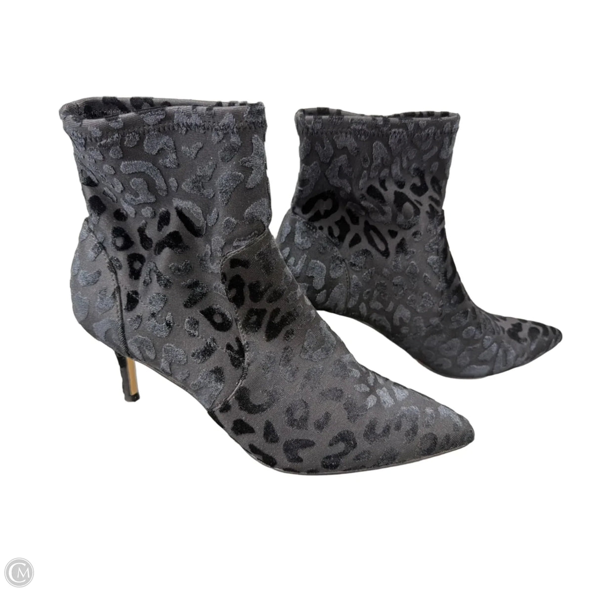 Boots Ankle Heels By Charles David In Black, Size: 7.5