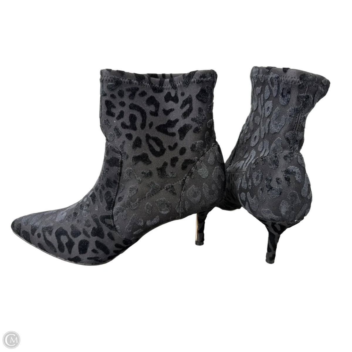 Boots Ankle Heels By Charles David In Black, Size: 7.5