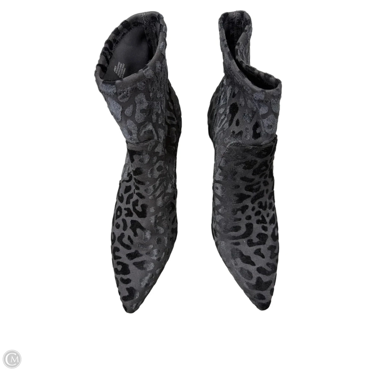 Boots Ankle Heels By Charles David In Black, Size: 7.5