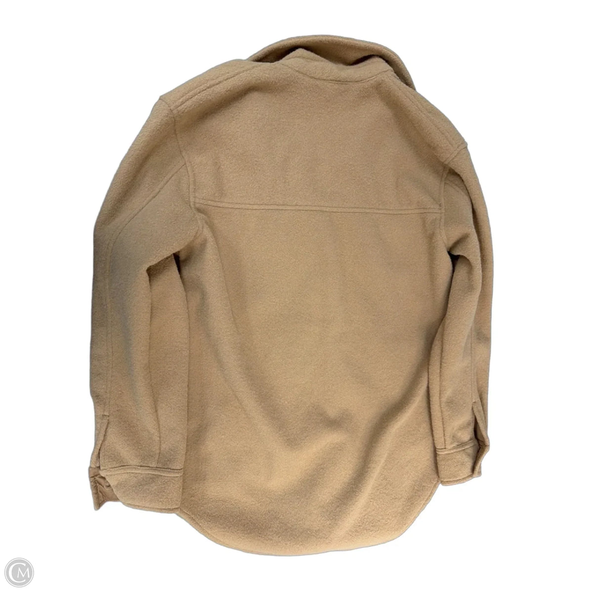 Jacket Shirt By Joie In Brown, Size: M