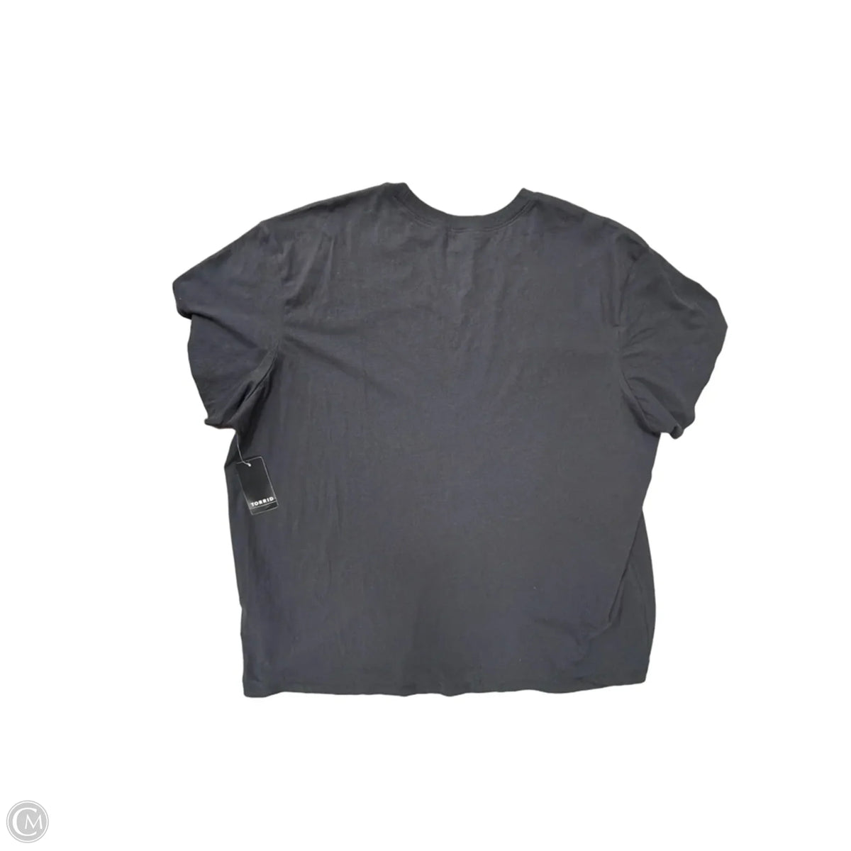 Top Short Sleeve Basic By Torrid In Black, Size: 1x