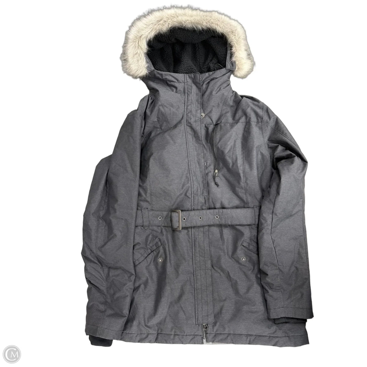 Coat Parka By Columbia In Grey, Size: Xl