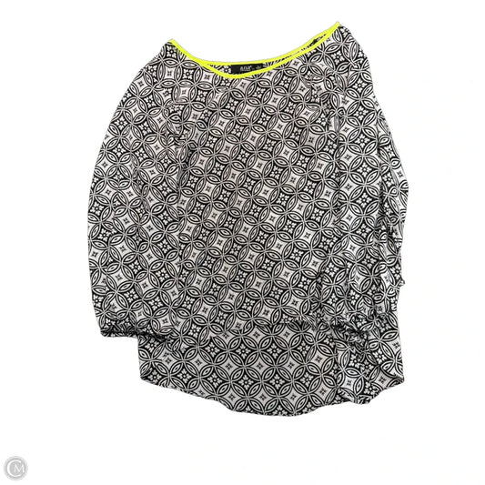 Top Long Sleeve By Ana In Multi-colored, Size: L