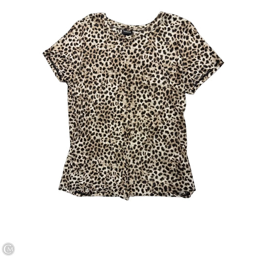 Top Short Sleeve By Torrid In Animal Print, Size: 1x