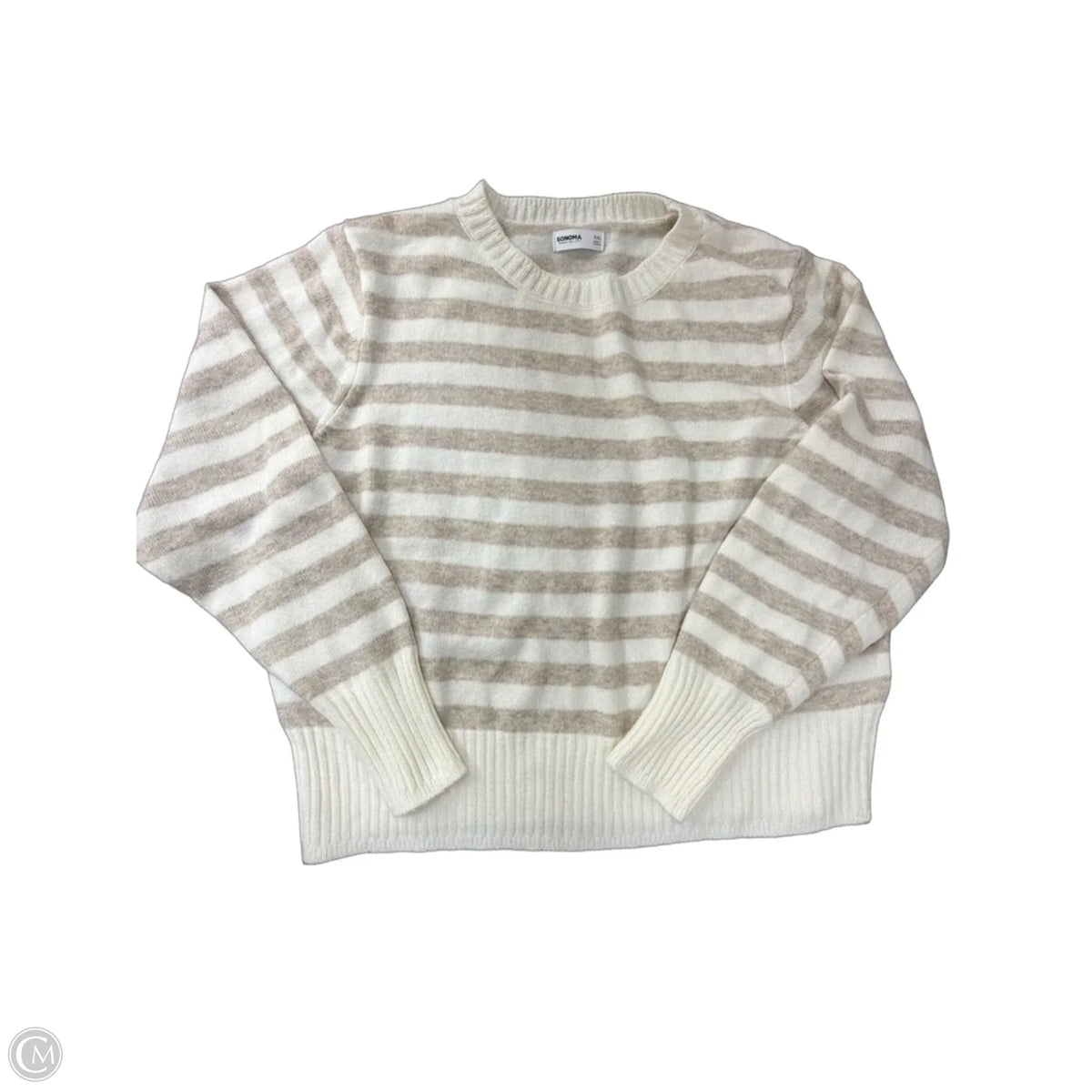Sweater By Sonoma In Striped Pattern, Size: 2x
