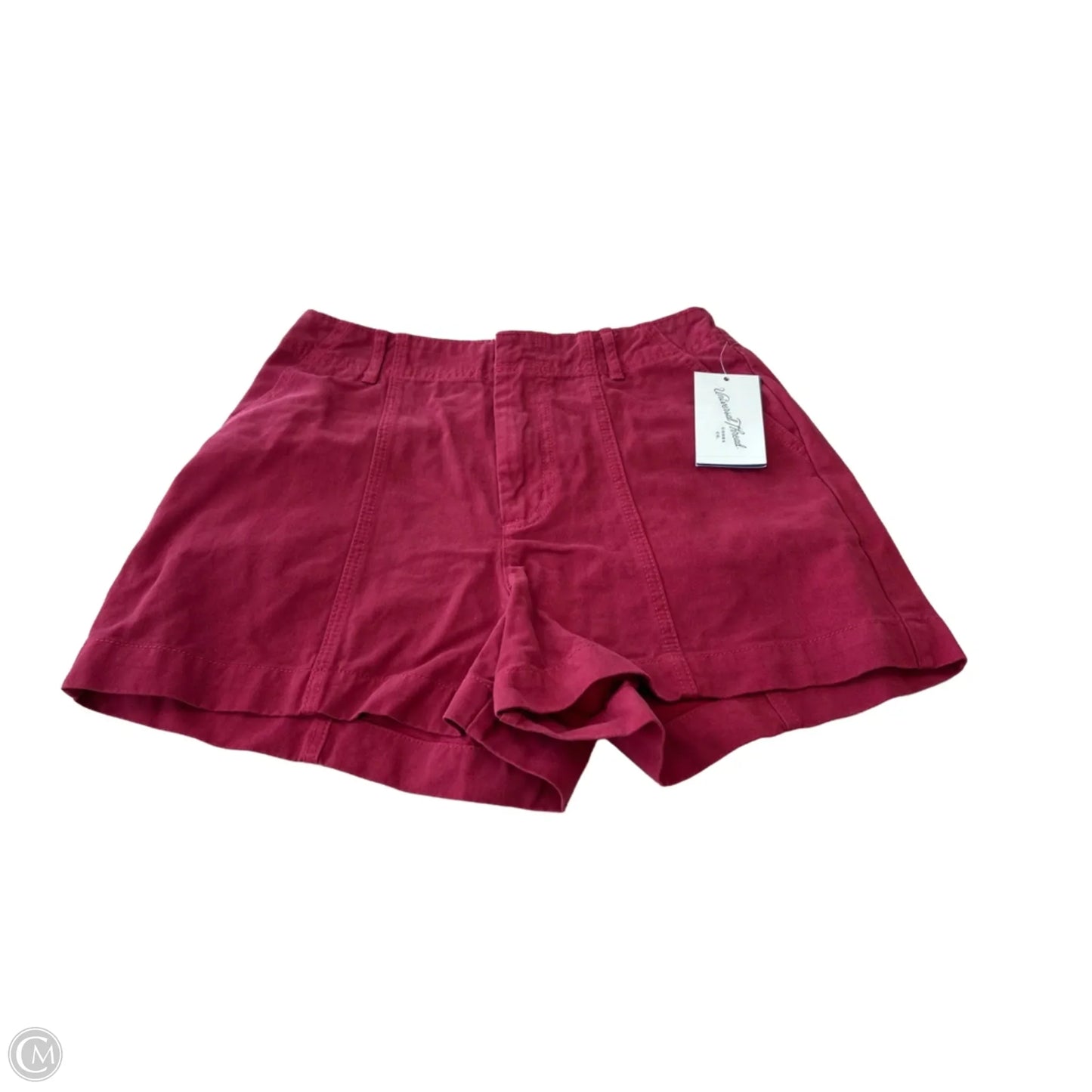 Shorts By Universal Thread In Red Denim, Size: 4