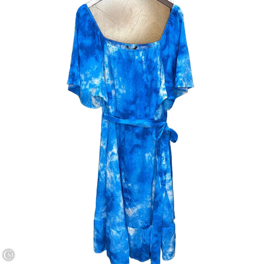 Dress Casual Maxi By BloomChic In Tie Dye Print, Size: 3x