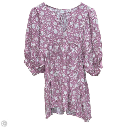 Dress Casual Short By Cmf In Purple, Size: L