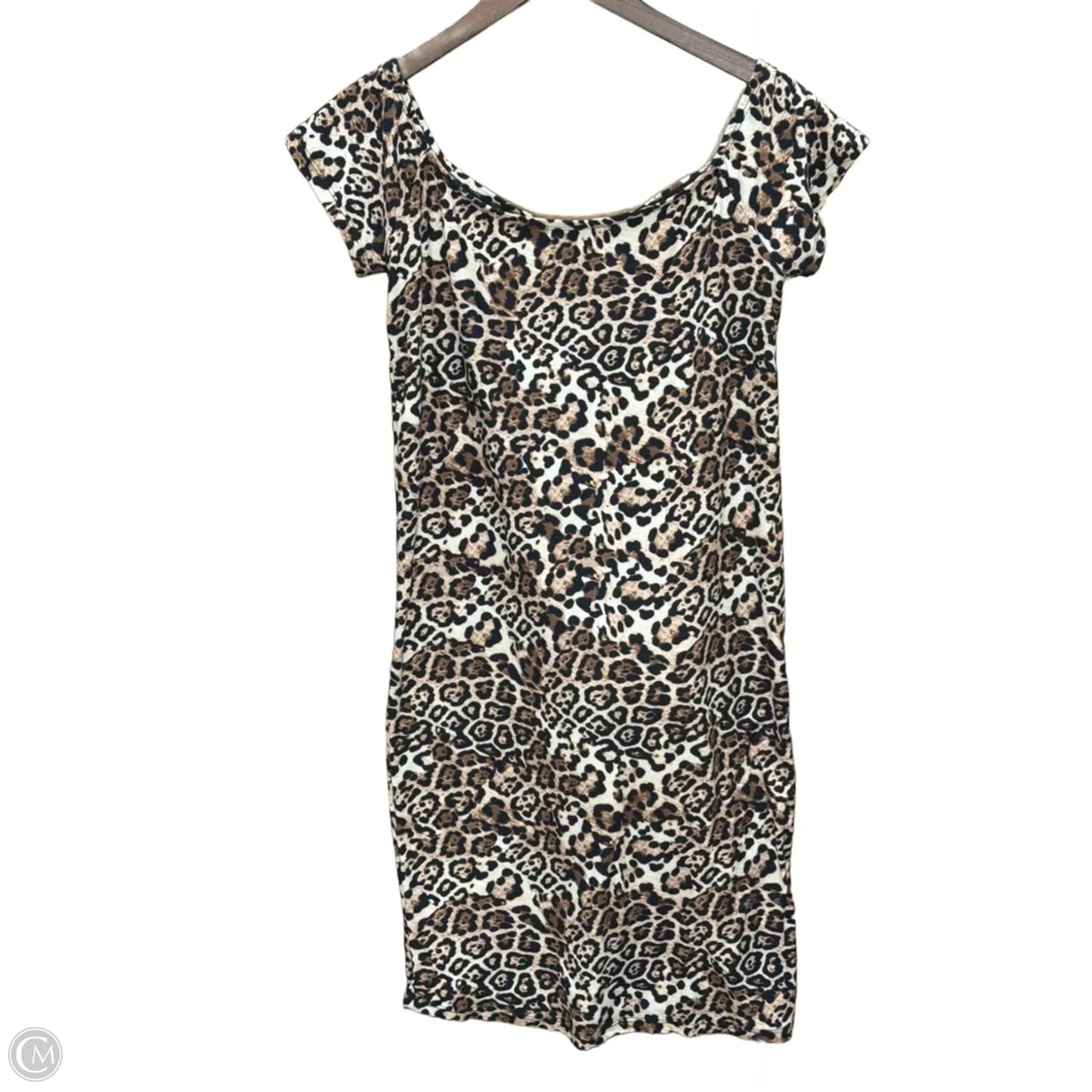 Dress Party Midi By Cme In Animal Print, Size: Xl