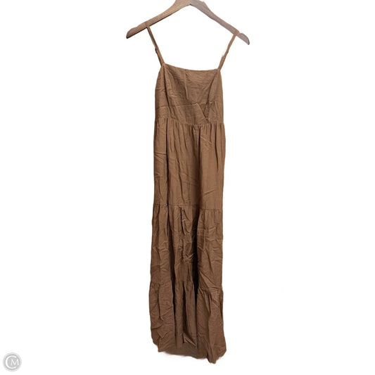 Dress Casual Maxi By Nine West Apparel In Brown, Size: S