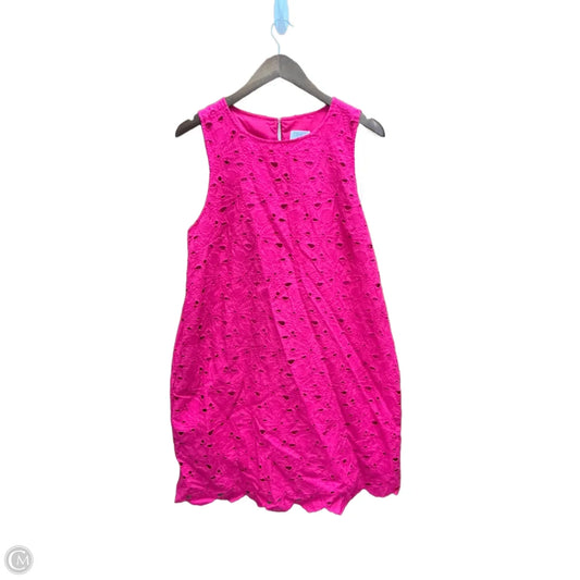 Dress Casual Midi By Time And Tru In Pink, Size: Xl
