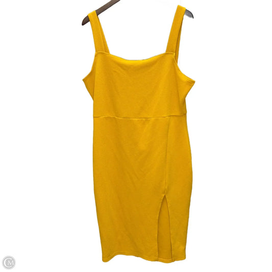 Dress Party Short By Shein In Yellow, Size: 2x