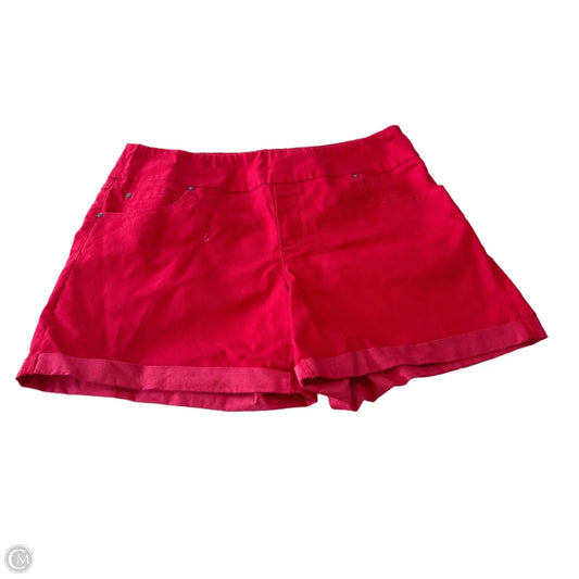 Shorts By Time And Tru In Red Denim, Size: 12