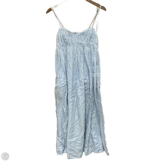 Dress Casual Midi By J. Crew In Blue, Size: S