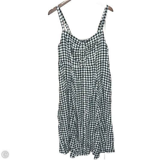 Dress Casual Midi By Torrid In Checkered Pattern, Size: Xl