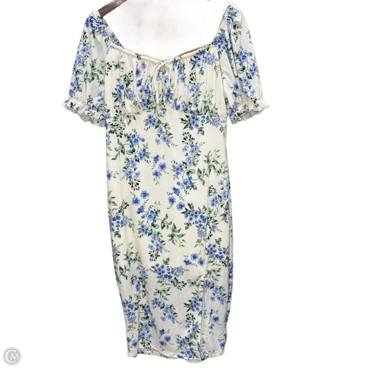 Dress Casual Maxi By Inspired Hearts In Floral Print, Size: 1x