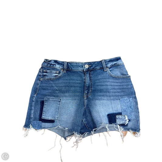 Shorts By Maurices In Blue Denim, Size: 14