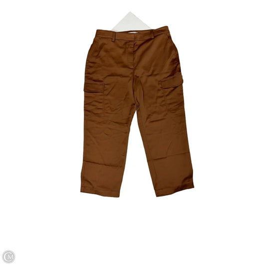 Pants Wide Leg By Loft In Brown, Size: 14