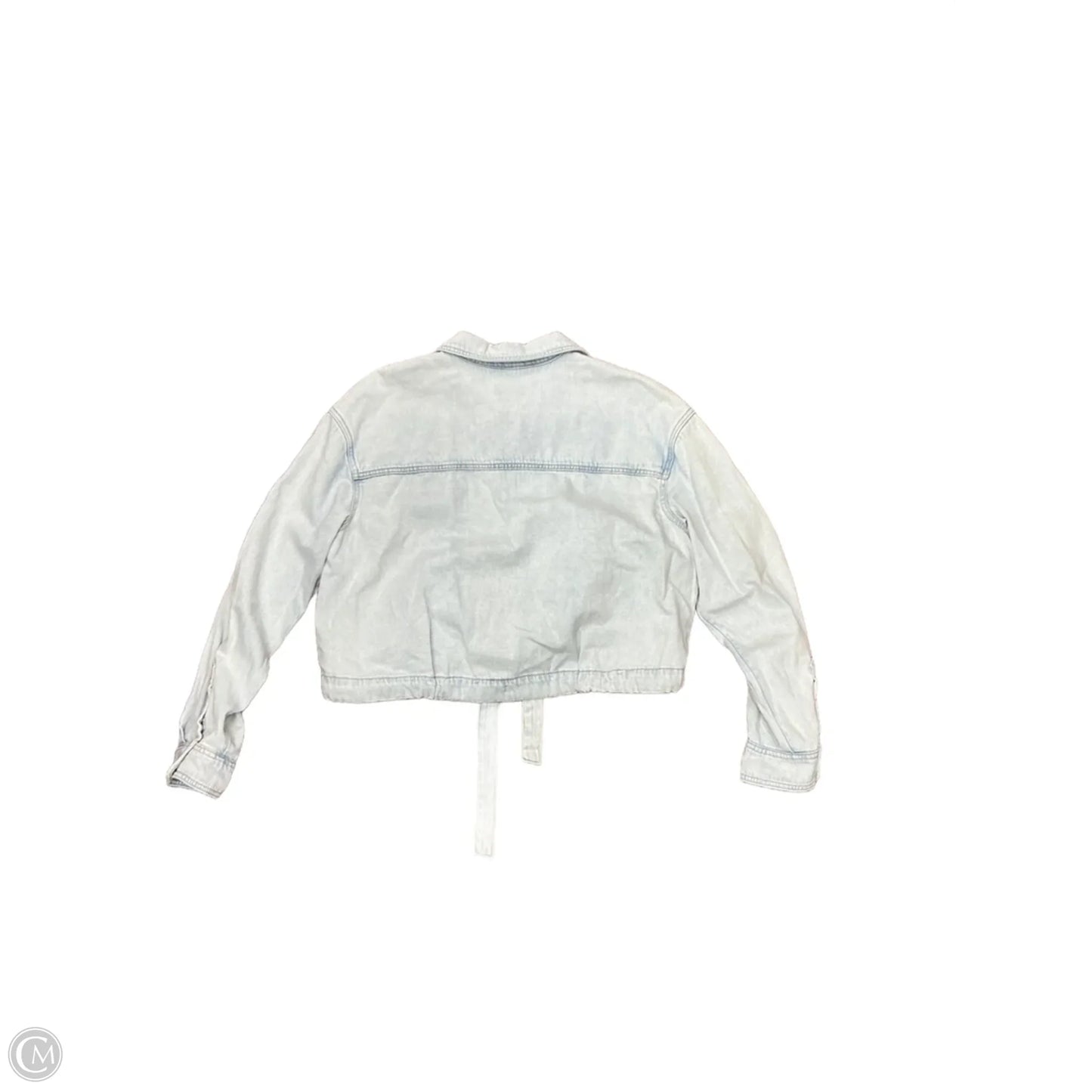 Jacket Denim By Universal Thread In Blue Denim, Size: L