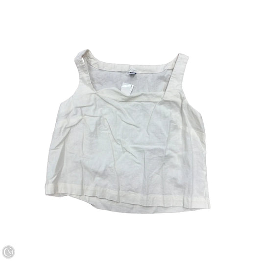 Tank Top By Old Navy In White, Size: L