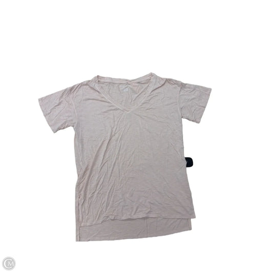 Top Short Sleeve Basic By American Eagle In Pink, Size: M