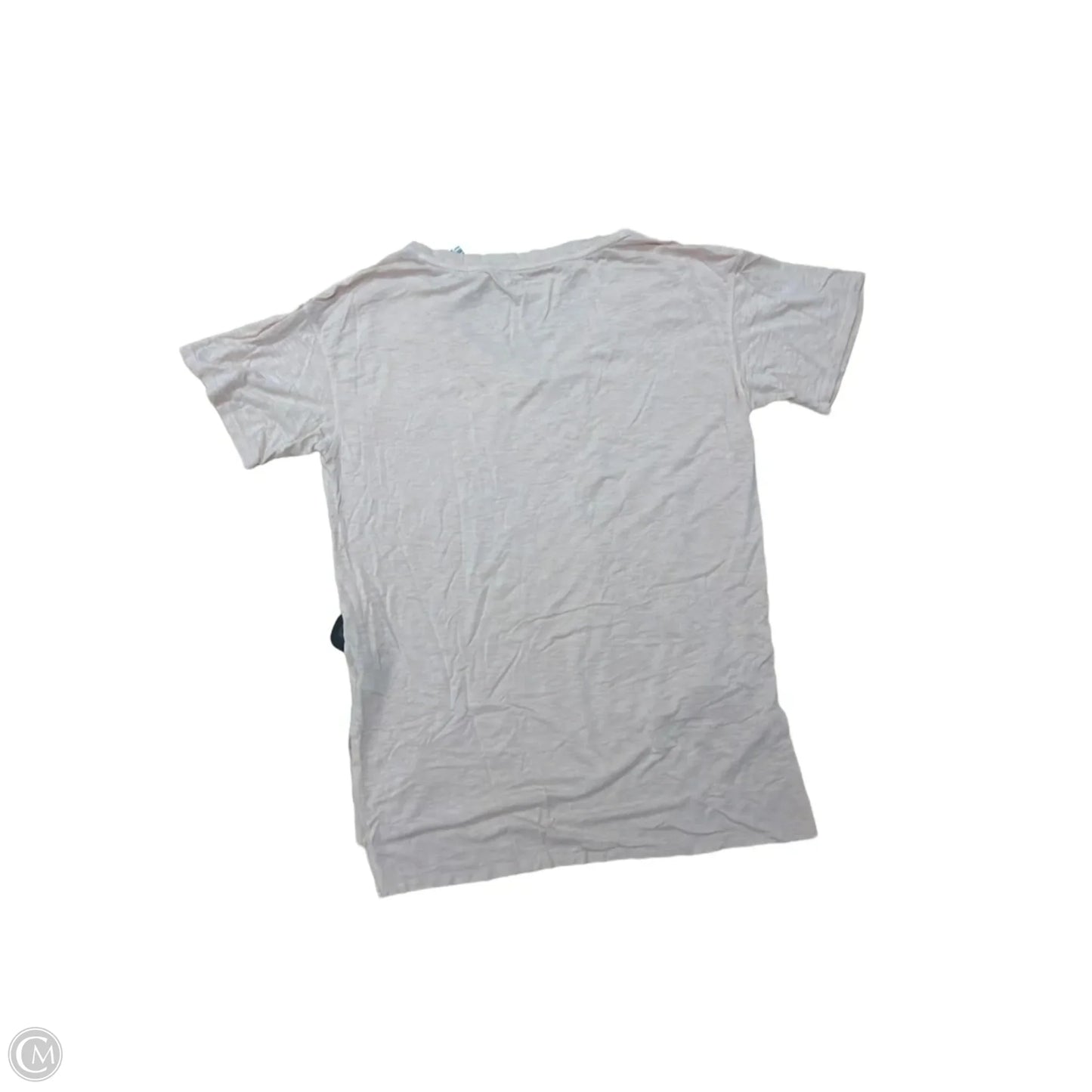 Top Short Sleeve Basic By American Eagle In Pink, Size: M