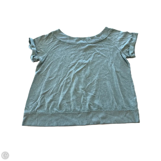 Top Short Sleeve By Maurices In Green, Size: 1x
