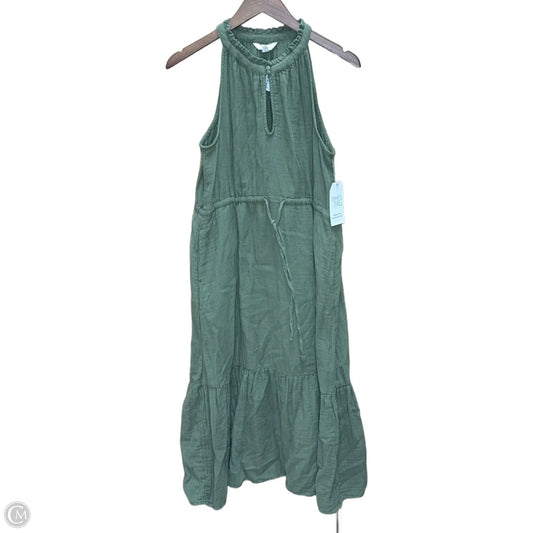 Dress Casual Maxi By Time And Tru In Green, Size: S