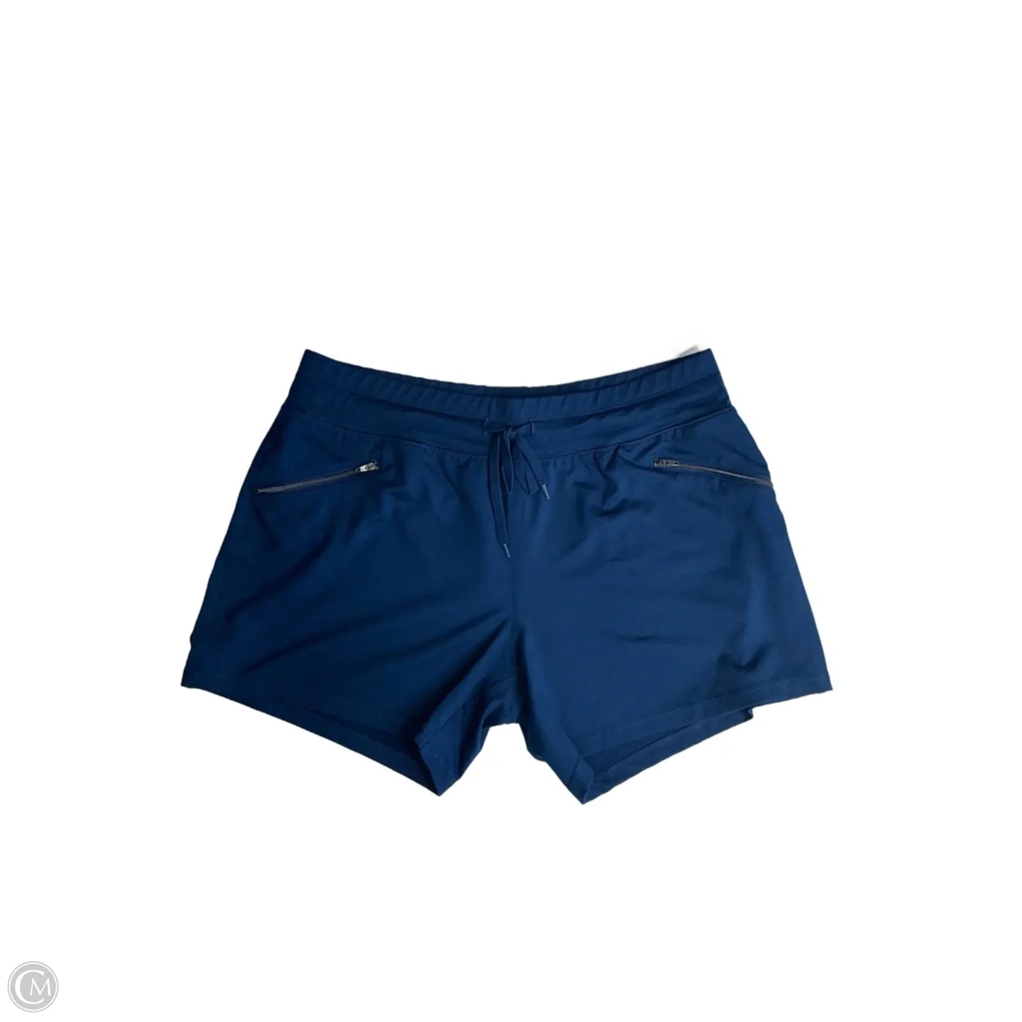 Athletic Shorts By Avia In Blue, Size: L
