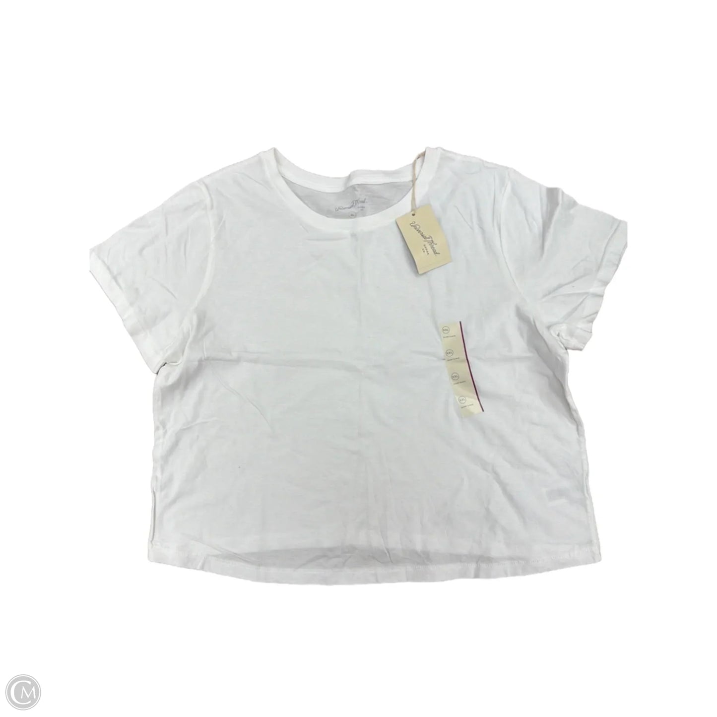 Top Short Sleeve Basic By Universal Thread In White, Size: 1x