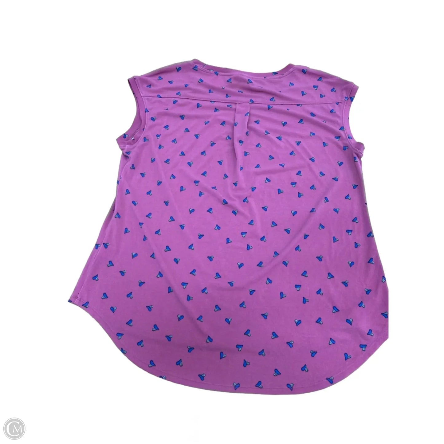 Top Sleeveless By Elle In Pink, Size: M