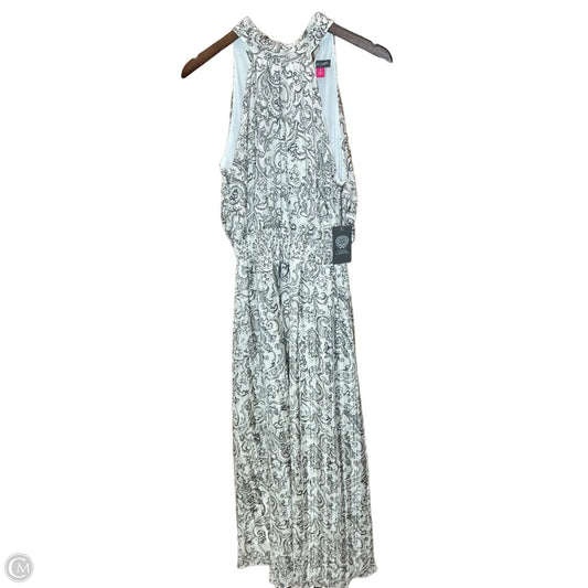 Dress Party Long By Vince Camuto In Black & Cream, Size: M