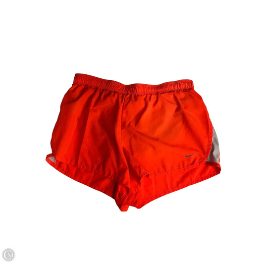 Athletic Shorts By Nike Apparel In Orange, Size: S