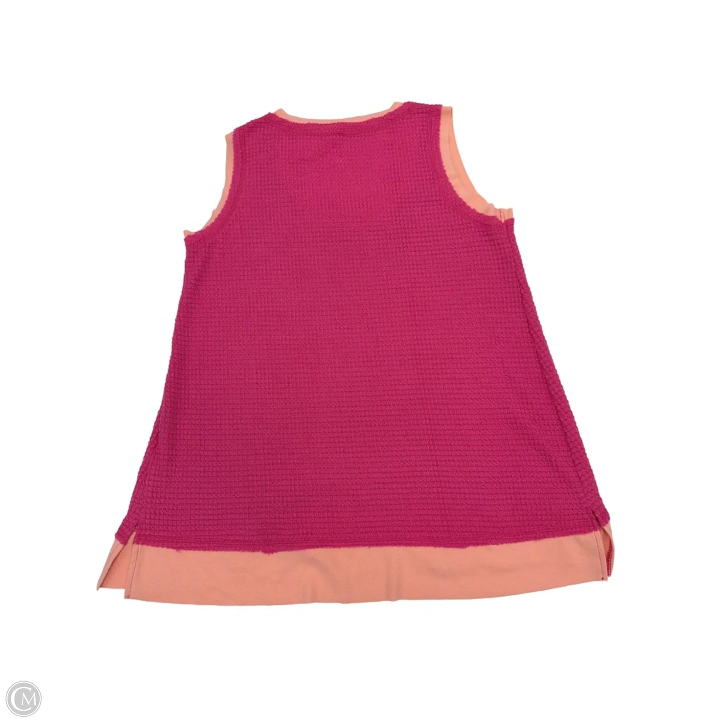 Top Sleeveless By Cmf In Pink, Size: L