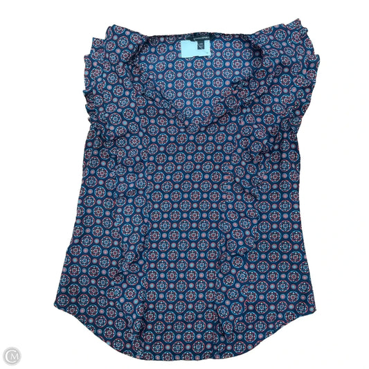 Top Sleeveless By Banana Republic In Blue, Size: Xs