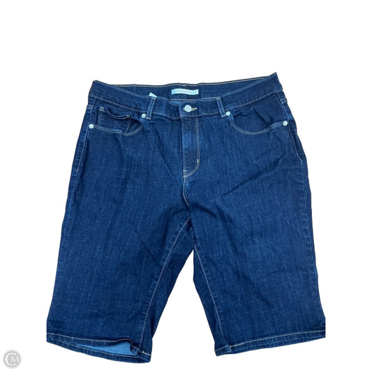 Shorts By Levis In Blue Denim, Size: 12