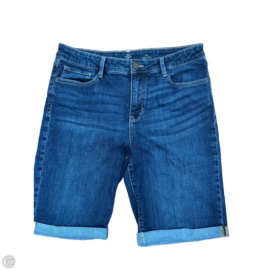Shorts By St Johns Bay In Blue Denim, Size: 14p